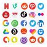 All Social Media and Social Networks in One App Application icon