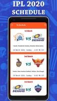 IPL LIVE SCORE 2020(Schedule and Games) APK 스크린샷 이미지 #1