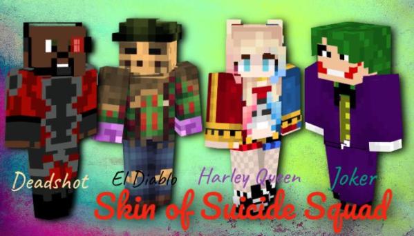 Skins of Suicide Squad for Minecraft PE on Windows PC Download Free - 1 ...