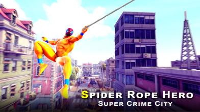 Spider Amazing Rope Crime Hero: Super Crime City APK Download for Android