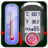 Body Temperature - Fever Thermometer Checker Diary Application icon