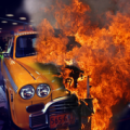 Car Is On Fire Prank Apk