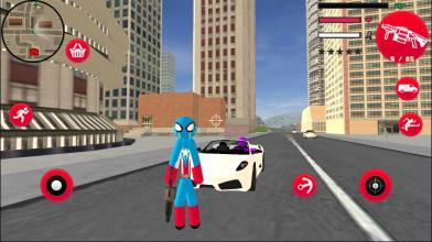 Spider Capitaine american Stickman Rope Hero Crime APK Download for Android