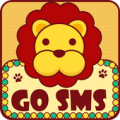 CuteLion Theme GO SMS Apk