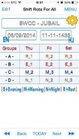 Shift Rota - شفتات APK Screenshot Thumbnail #5