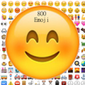 Emoji clock and battery widget Apk