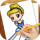 Learn To Draw Princess, Queens APK