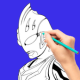 Coloring Book for Hero Ultra's Fans APK