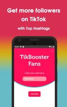 TikBooster : Fans &amp; Followers &amp; Likes &amp; Hearts APK Download for Android