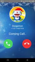 📱 fake call dorae-santa & chat 📱 APK Снимки экрана #6