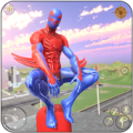 Rope Hero Crime City Game - Spider Gangster Mafia Apk