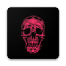 Skull Art Live Wallpaper Application icon