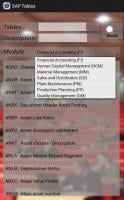 SAP Tables APK Ekran Görüntüsü Küçük Resim #3