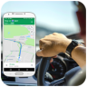 Driving Voice Navigation Street Maps &amp; Traffic Application icon