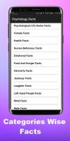 Psychology Facts (All Category) APK تصویر نماگرفت #1