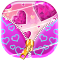 Valentine Love Zip Lock Screen Apk