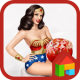 pinup wonder woman dodol theme APK