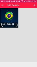 Radio 98.9 fm curitiba radio fm brasileira APK Download for Android