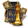 Gold Chess King Theme Apk