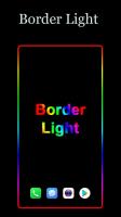 Captura de pantalla de Border light Live Wallpaper APK #1