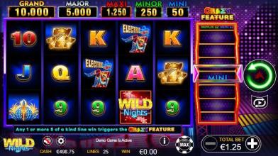 WILD NIGHTS CRAZY JACKPOTS (FREE SLOT SIMULATOR) APK Download for Android