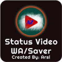 AZ Videos Status App Whatsapp Status Saver APK تصویر هنری