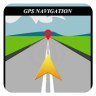 GPS Route Directions &amp; Road Maps Navigation App Application icon