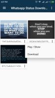 Captura de pantalla de Status Downloader for Whatsapp & Facebook APK #4