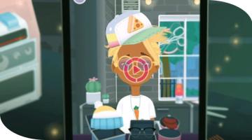 Gameplay Toca~ Hair Salon APK 屏幕截图图片 #7