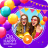 Birthday Photo Effect Video Maker with Song Application icon