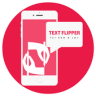 Flip Text for SMS &amp; BBM Application icon