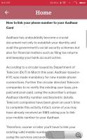 Anteprima screenshot di Link Aadhaar to Mobile Number APK #9