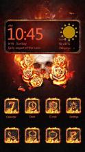 The Flame Skull-Launcher Theme APK Download for Android