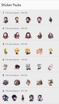 Demon Hunter Slayer Stickers For Whatsapp On Windows Pc Download Free 1 0 Com Demon Slayer