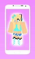 Pretty minecraft girl skins APK capture d'écran Thumbnail #1