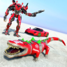 Real Robot Crocodile Game: robot transforming Application icon