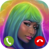 Fake Video Call From Nicki Minaj Application icon