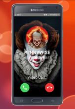 Video Call From Creepy Pennywise Scary Clown Prank APK Download for Android