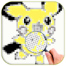 Pixel Arts Color poke by Number Application icon