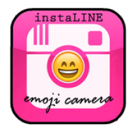 instaLINE Emoji Camera APK صورة الغلاف