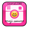 instaLINE Emoji Camera Application icon