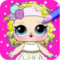 Lol dolls coloring book Apk