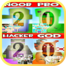 Noob vs Pro vs Hacker vs God  : ASMR Videos Application icon