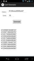 Captura de pantalla de Card Generator APK #2