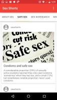 Captura de pantalla de Sex Shorts- Best Sex Insights APK #2