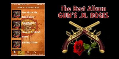 The Best Album Guns N Roses APK capture d'écran Thumbnail #3