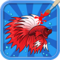 Betta Fish Coloring Games Apk