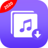 【Free Music Download】Mp3 music downloader Application icon