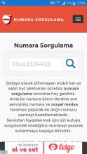 Numara Sorgulama APK Download for Android