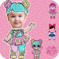 Toys Lol Dolls Costumes Photo Editor APK Иконка